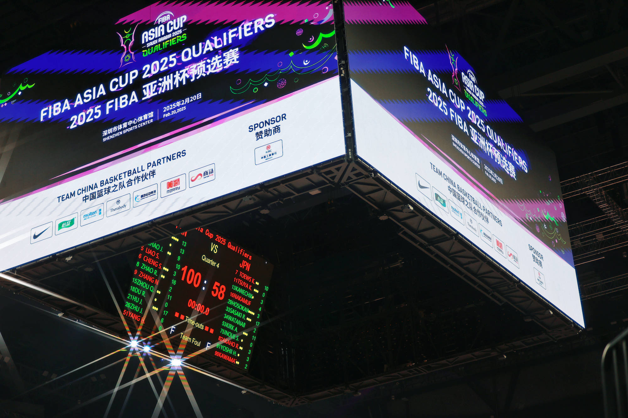 关于体育场馆智能化改造，保障中国篮球赛事顺利举行的信息